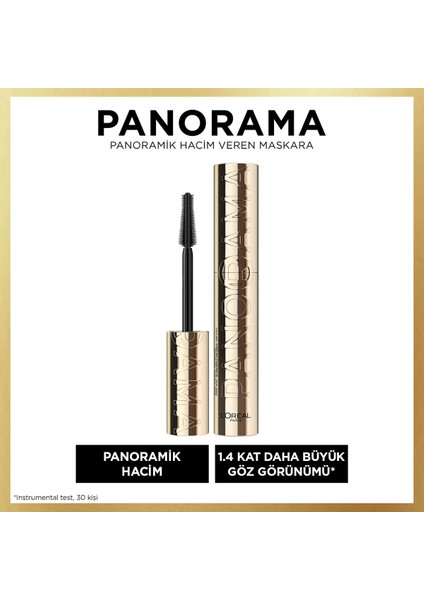 L'oreal Paris Panorama Hacim Veren Maskara Siyah