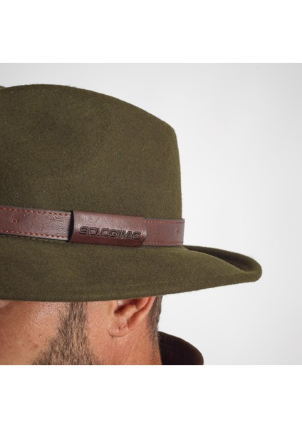 Fötr Şapka - Avcılık ve Doğa Gözlemi - Yeşil - 100 modelleri