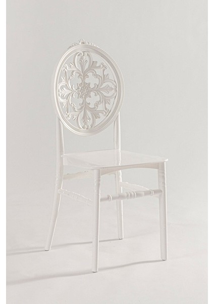 2 Adet Venüs Mat Beyaz Pratik Sandalye / Balkon-Bahçe-Mutfak fiyatları