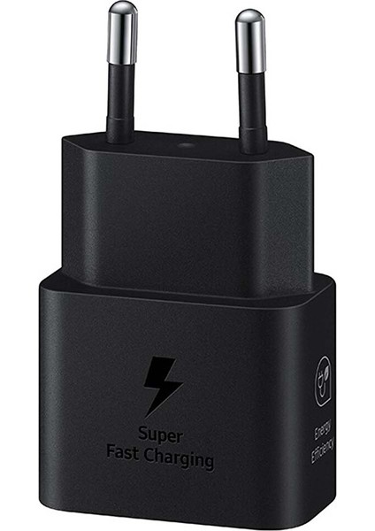 Samsung Type-C Hızlı Sarj Adaptörü (25W) Siyah 2023 Vers - EP-T2510