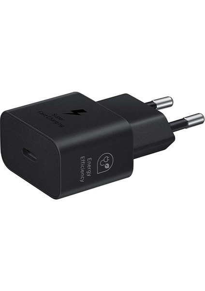 Samsung Type-C Hızlı Sarj Adaptörü (25W) Siyah 2023 Vers - EP-T2510