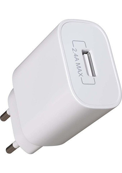 XC4001C X-Chargerc Lite 12 W Şarj Aleti + Type-C Kablo Beyaz