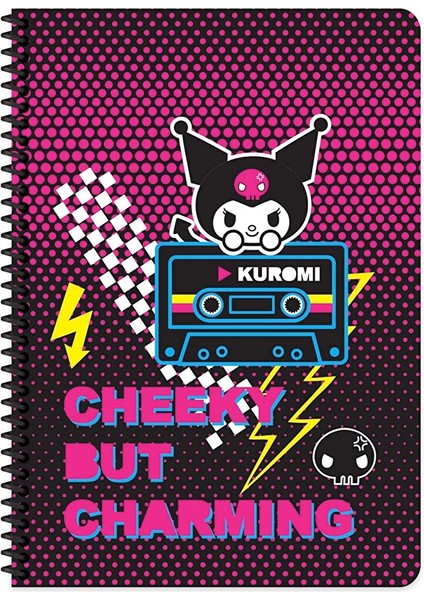 Kuromi A4 80 Yaprak Spiralli Karton Kapak Defter fiyatları