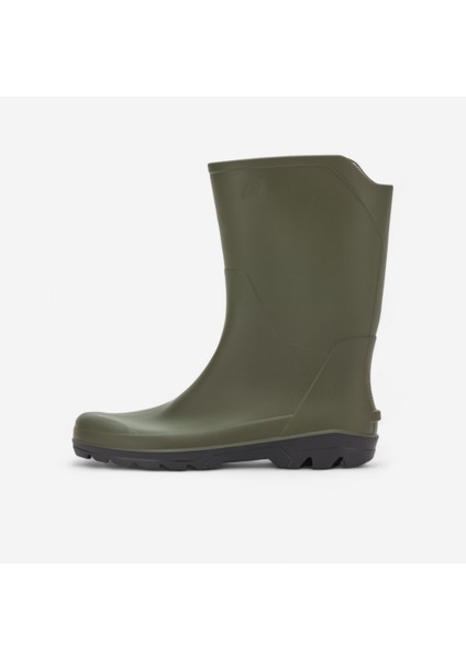 Erkek Kısa Yağmur Çizmesi - Yeşil - Avcılık ve Doğa Gözlemi - Land 100
