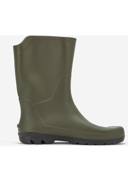 Erkek Kısa Yağmur Çizmesi - Yeşil - Avcılık ve Doğa Gözlemi - Land 100