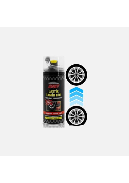 Autokit Lastik Tamir Kiti 450 ml modelleri