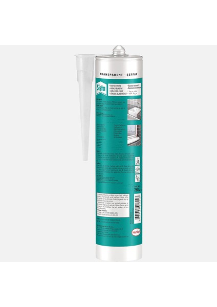 Sista Universal %100 Silikon Şeffaf 280 ml fiyatları