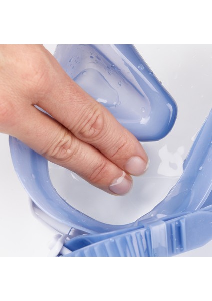 Su Altı Dalış Maskesi - Mavi - 100 Mono fırsatları