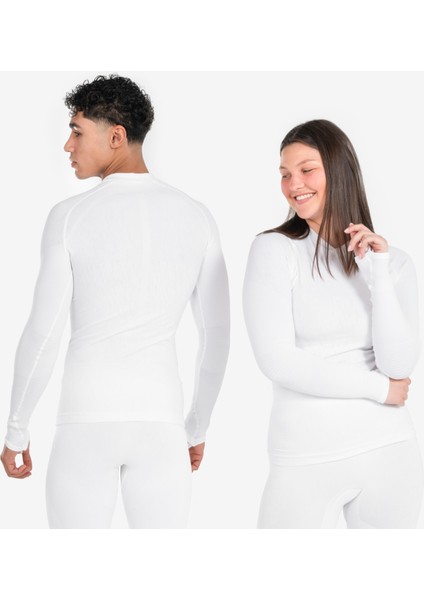 Yetişkin Uzun Kollu Termal Üst Içlik - Beyaz - Keepdry - Futbol Içliği modelleri