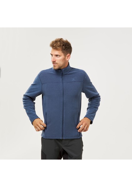 Erkek Outdoor Polar Mont - Mavi - MH100