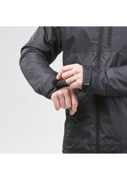 Erkek Outdoor Su Geçirmez Kar Montu/kışlık Mont - Siyah - NH500 -10 °c Beden; S