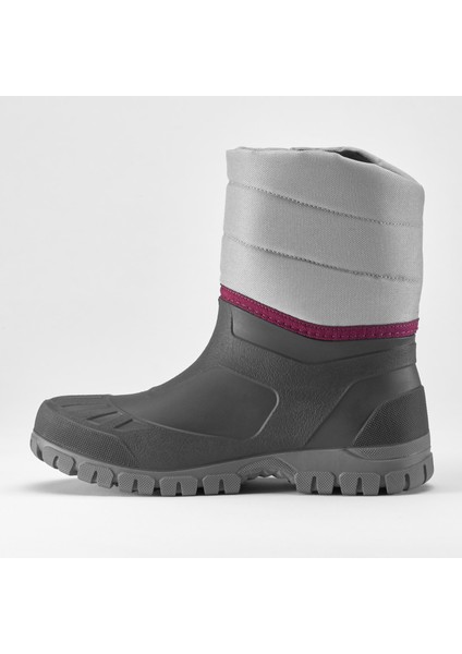 Kadın Su Geçirmez Outdoor Kar Botu - Gri - SH100 Mid modelleri