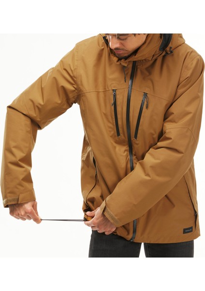 Erkek Su Geçirmez Outdoor Kar Montu/kışlık Mont - Bej - MH500 -10 °c