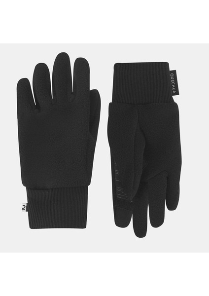 Çocuk Polar Outdoor Eldiven - 6 / 14 Yaş - Gri / Pembe - SH500 beden 10 yaş