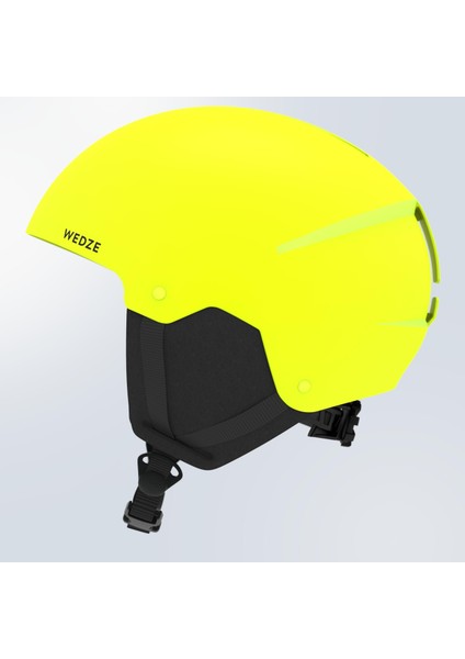 Çocuk Kayak Kaskı - Neon Sarı - H100 Beden 53-56 cm indirimleri