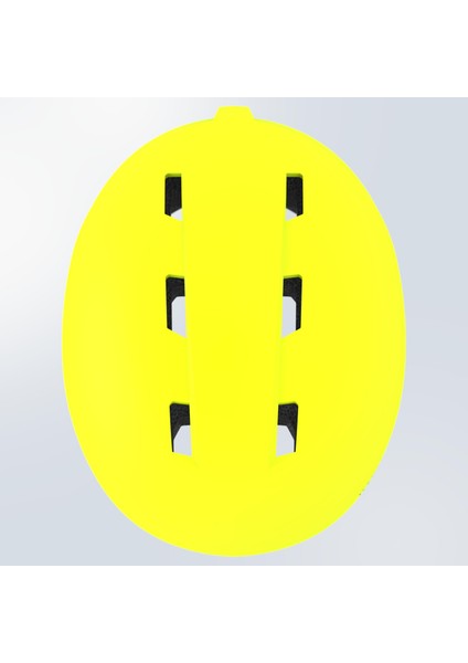 Çocuk Kayak Kaskı - Neon Sarı - H100 Beden 53-56 cm