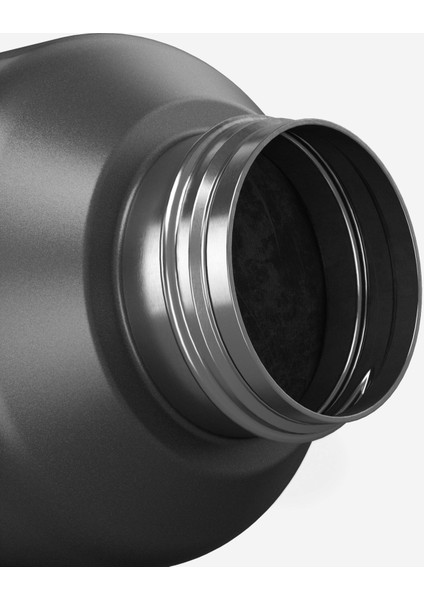 Outdoor Paslanmaz Çelik Matara - 1 L - Gri - 100 indirimleri