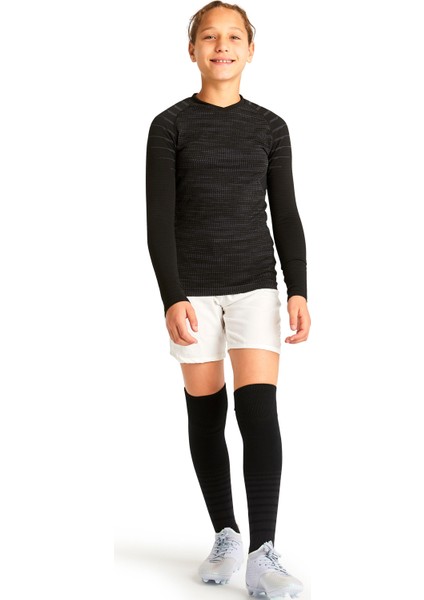 Çocuk Futbol Termal Içlik - Siyah - Uzun Kollu - Beden 7-8 yaş