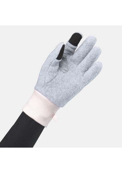 Çocuk Polar Outdoor Eldiven - 6 / 14 Yaş - Gri / Pembe - SH500 beden 10 Yaş fırsatları
