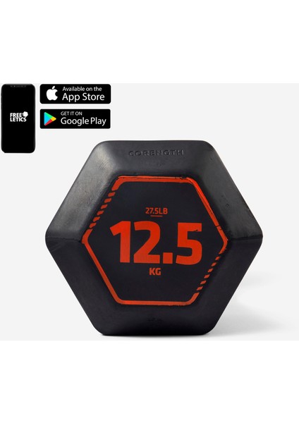 Dambıl - 12,5 kg - Cross Training