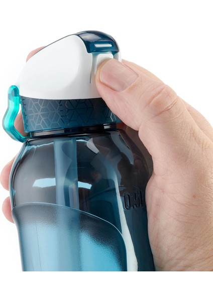 Çocuk Pipetli Matara - Mavi - 0,5 L - Ecozen® - 500 indirimleri