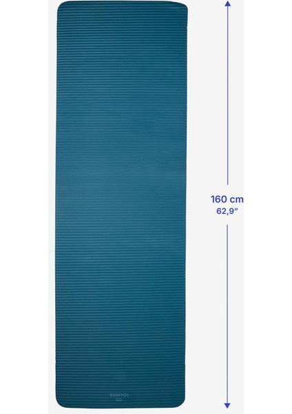 Pilates Matı - 10 mm - Mavi