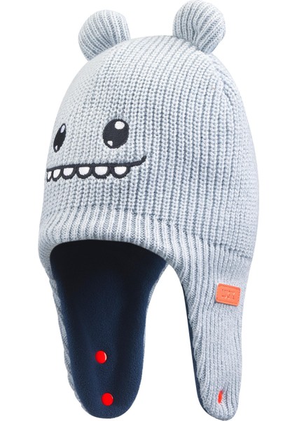 Bebek Kayak Beresi - Gri / Mavi - Warm modelleri
