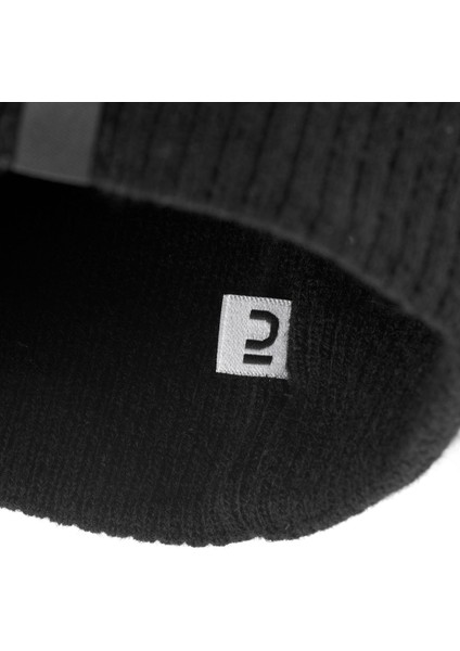 Yetişkin Kayak Beresi - Siyah - Simple