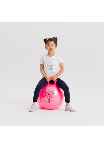 Çocuk Pembe Ayarlanabilir Zıp Zıp Top 40 - 45 cm fiyatları