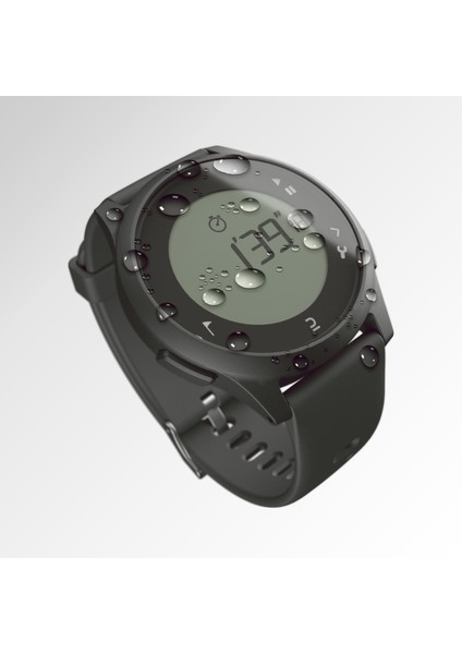 Su Geçirmez Kronometreli Koşu Saati - Siyah - W100 fiyatları