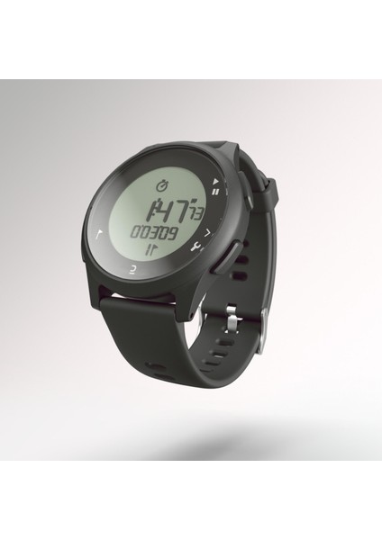 Su Geçirmez Kronometreli Koşu Saati - Siyah - W100 fırsatları