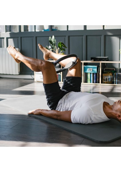 Pilates Çemberi - Ergonomik Tutuş - Siyah