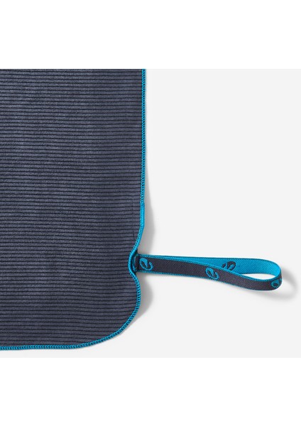Fitilli Mikrofiber Havlu - L - Lacivert - 80 x 130 cm fırsatları