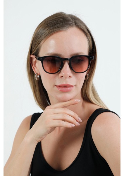 Metal Detaylı Çerçeveli Güneş Gözlüğü