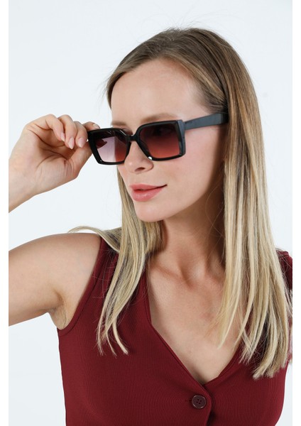 Dikdörtgen Çerçeveli Güneş Gözlüğü