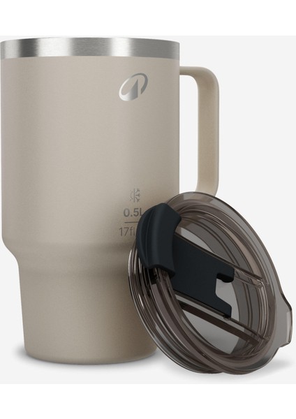 Paslanmaz Çelik Termos Bardak - Bej - 0,5 L fiyatları