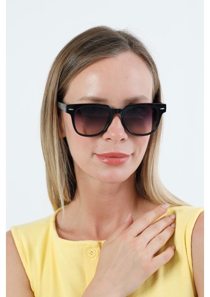 Metal Aksesuarlı Dikdörtgen Güneş Gözlüğü fiyatları