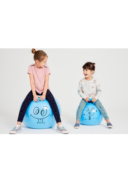 Çocuk Mavi Ayarlanabilir Zıp Zıp Top 40 - 45 cm fırsatları