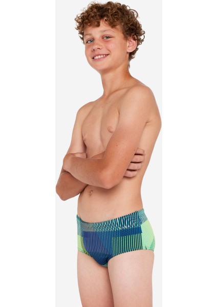 Çocuk Slip Mayo - Mavi/yeşil - 900