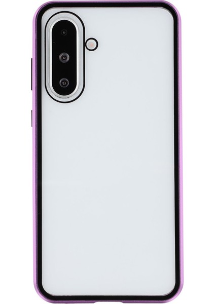 Samsung Galaxy A36 5g Kılıf Çift Taraflı Temperli Cam Manyetik Şeffaf Telefon Kılıfı-Mor (Yurt Dışından) fırsatları