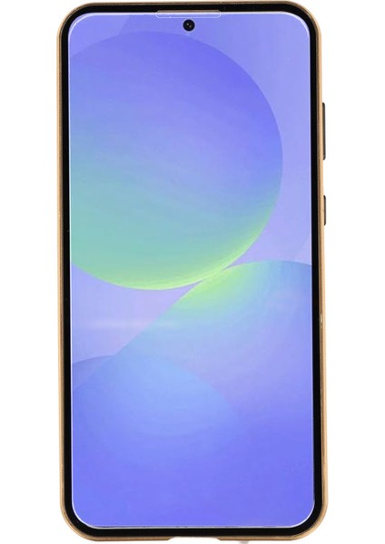 Samsung Galaxy A36 5g Kılıf Çift Taraflı Temperli Cam Manyetik Şeffaf Telefon Kılıfı-Altın (Yurt Dışından) modelleri