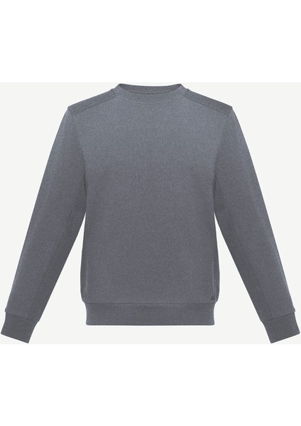 Triko Detaylı Sweatshirt