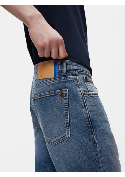 Lıoren Düz Paça Orta Bel Jean Pantolon indirimleri