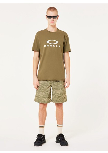 O Bark 2.0 Haki Bisiklet Yaka Normal Baskılı Erkek T-Shirt