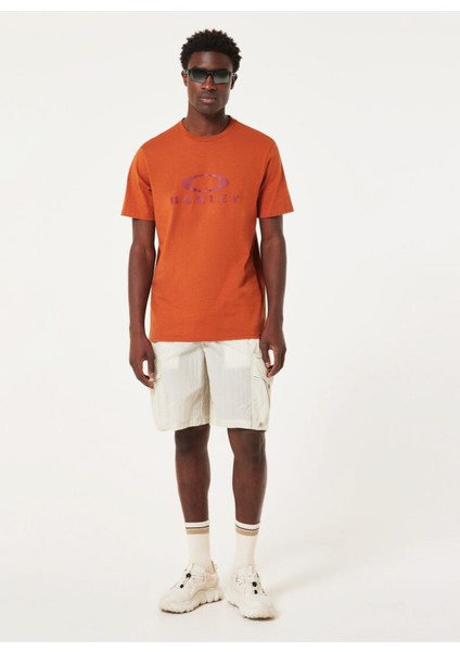 O Bark 2.0 Turuncu Bisiklet Yaka Normal Baskılı Erkek T-Shirt