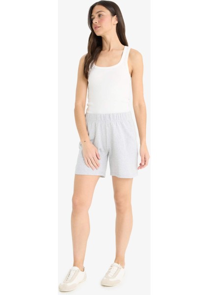 Regular Fit Normal Bel Düz Paça Bermuda Şort U4570AZ25SM modelleri