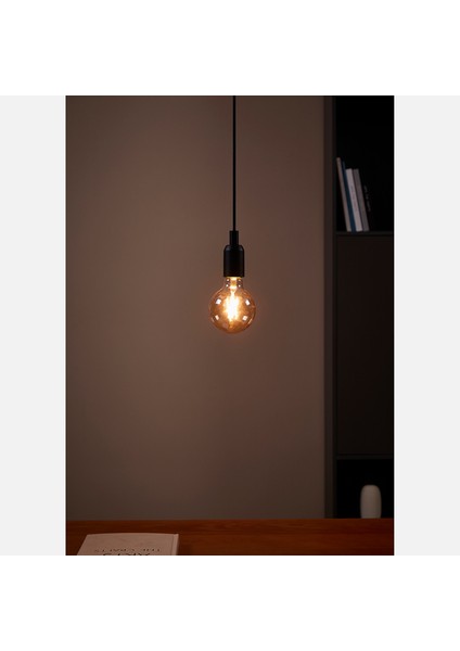 Eglo Amber G95 4 W Beyaz Klasik E27 Duy LED Ampul