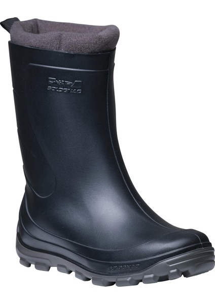 Çocuk Kısa Yağmur Çizmesi - Siyah - Avcılık ve Doğa Gözlemi - 100