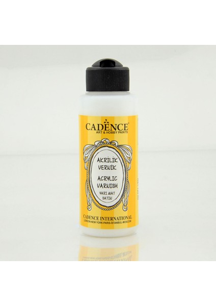 Cadence Su Bazlı Vernik Yarı Mat 120 ml