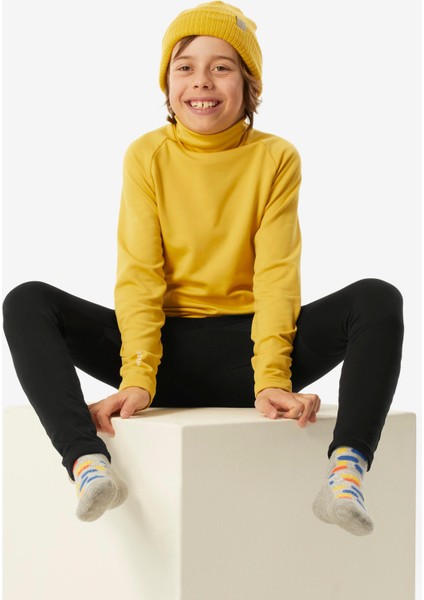 Çocuk Sıcak Tutan Üst Kayak Termal Içliği - Sarı - Bl 500 indirimleri